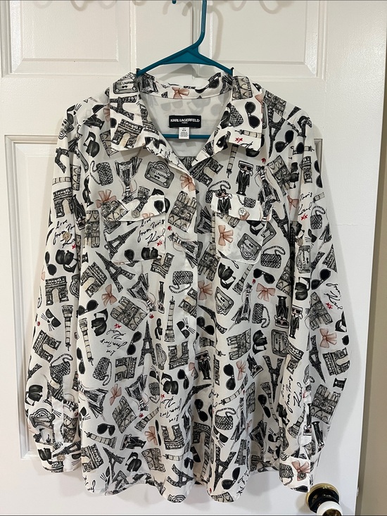 Karl Lagerfeld Tops - Karl Lagerfeld “Paris” shirt